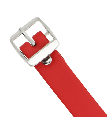 COQUETTE CHIC DESIRE - COLLAR CUERO VEGANO ROJO ACCESORIO WOMAN FETISH