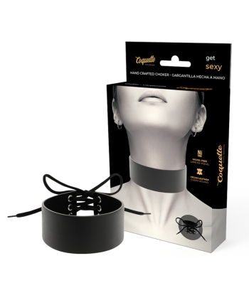 COQUETTE CHIC DESIRE - CHOKER CUERO VEGANO