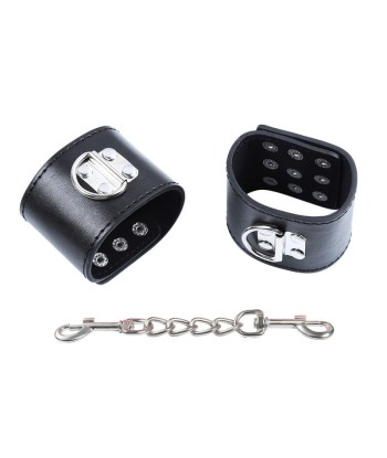 OHMAMA FETISH - RESTRICCIONES MUÑECA CON BROCHE DE METAL