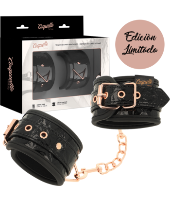 COQUETTE CHIC DESIRE - BLACK EDITION ESPOSAS PARA MANOS CON FORRO DE NEOPRENO