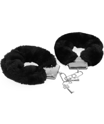 INTENSE - FETISH SET ERÓTICO 1 CON ESPOSAS, ANTIFAZ Y LÁTIGO DE CUERO VEGANO