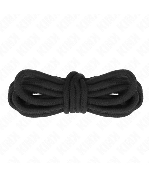 KINK - CUERDA DE ALGODÓN 10 METROS NEGRO KINK - CUERDA DE ALGODÓN 10 METROS NEGRO