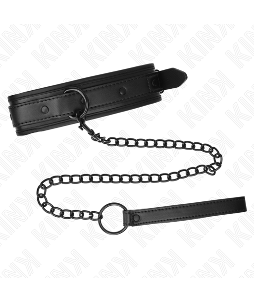 KINK - COLLAR CON CORREA 78 CM BONDAGE DE NEOPRENO MODELO 2 AJUSTABLE 37.5 X 49.5 CM KINK - COLLAR CON CORREA 78 CM BONDAGE DE NEOPRENO MODELO 2 AJUSTABLE 37.5 X 49.5 CM