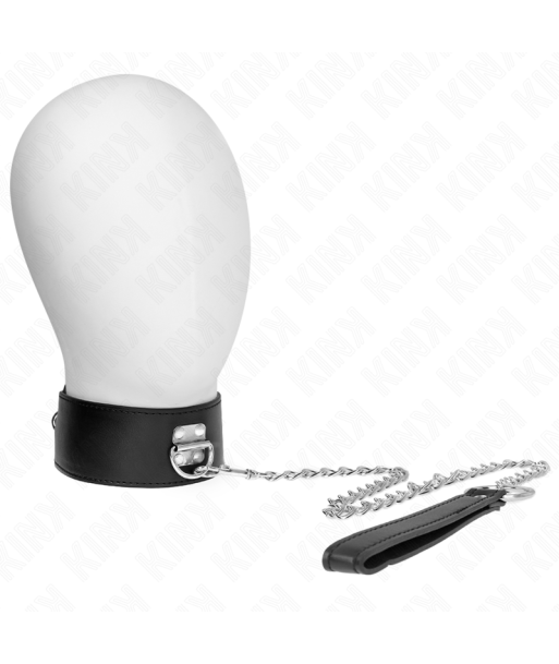 KINK - COLLAR CON CORREA 65 CM ANCHO NEGRO AJUSTABLE 33.5-41 CM X 5 CM KINK - COLLAR CON CORREA 65 CM ANCHO NEGRO AJUSTABLE 33.5-41 CM X 5 CM