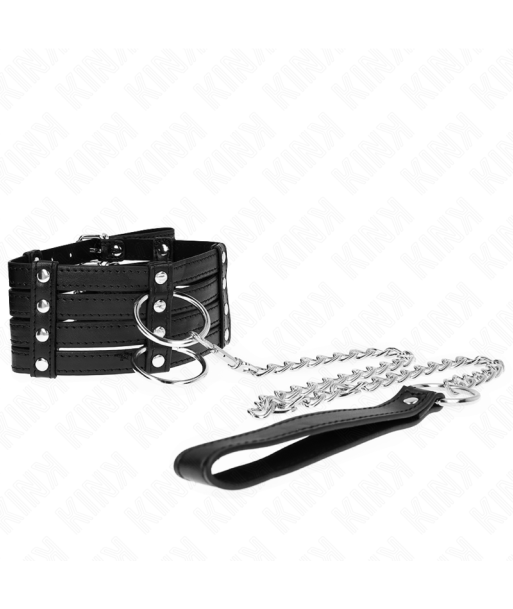 KINK - COLLAR CON CORREA 65 CM ESTILO SUB AJUSTABLE 35-51 CM X 7 CM KINK - COLLAR CON CORREA 65 CM ESTILO SUB AJUSTABLE 35-51 CM X 7 CM
