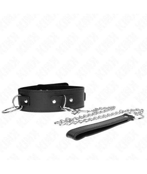 KINK - COLLAR CON CORREA 65 CM 3 ANILLOS MODELO 2 AJUSTABLE 36-43 CM X 5 CM KINK - COLLAR CON CORREA 65 CM 3 ANILLOS MODELO 2 AJUSTABLE 36-43 CM X 5 CM