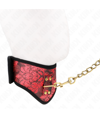 KINK - COLLAR CON CORREA DE ENCAJE 75 CM MODELO SCANDAL 44 X 10 CM