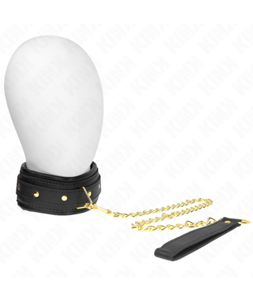 KINK - COLLAR CON CORREA ESPONJA IMITACIÓN CUERO MODELO 1 AJUSTABLE 37-54 CM X 3 CM KINK - COLLAR CON CORREA ESPONJA IMITACIÓN CUERO MODELO 1 AJUSTABLE 37-54 CM X 3 CM