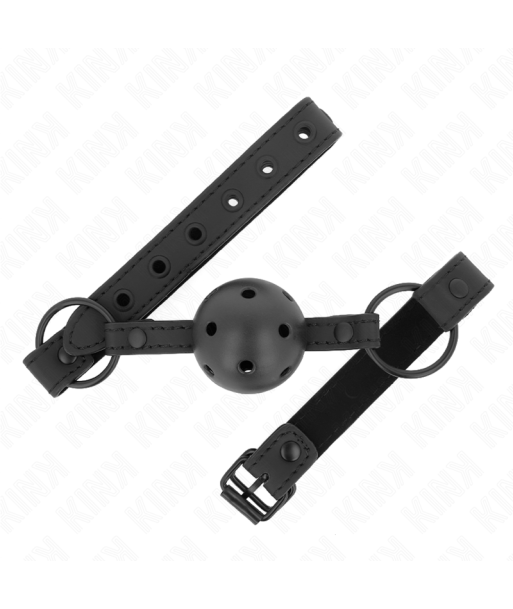 KINK - MORDAZA DE BOLA 4.5 CM DE NEOPRENO 63.5 X 2 CM AJUSTABLE 41 X 59 CM KINK - MORDAZA DE BOLA 4.5 CM DE NEOPRENO 63.5 X 2 CM AJUSTABLE 41 X 59 CM
