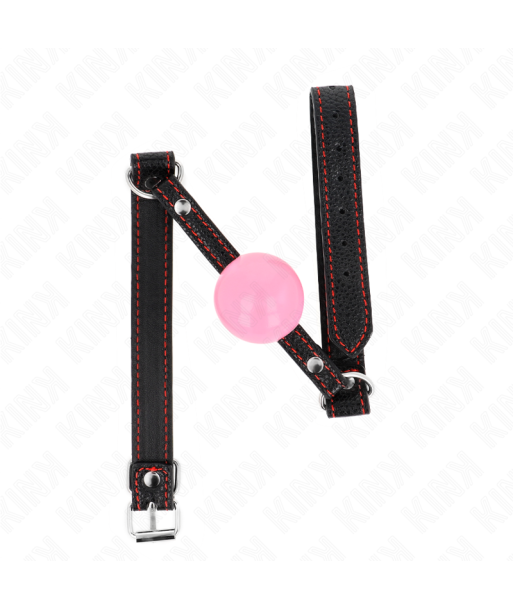 KINK - MORDAZA DE BOLA 4 CM DE ORO ROSA 60 x 2 CM KINK - MORDAZA DE BOLA 4 CM DE ORO ROSA 60 x 2 CM