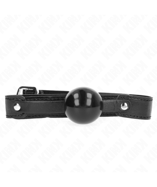 KINK - MORDAZA DE BOLA 4 CM SUAVE DE TPE MODELO 2 65 x 2.5 CM KINK - MORDAZA DE BOLA 4 CM SUAVE DE TPE MODELO 2 65 x 2.5 CM