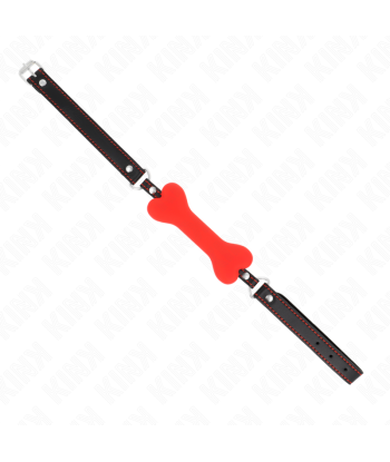 KINK - MORDAZA DE HUESO 12 CM ROJO 63 x 2 CM