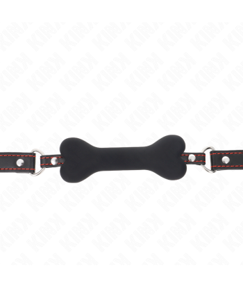 KINK - MORDAZA DE HUESO 12 CM NEGRO 63 x 2 CM