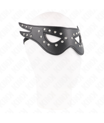 KINK - MÁSCARA DE POLIPIEL SEXY MODELO 2 27 x 13 CM