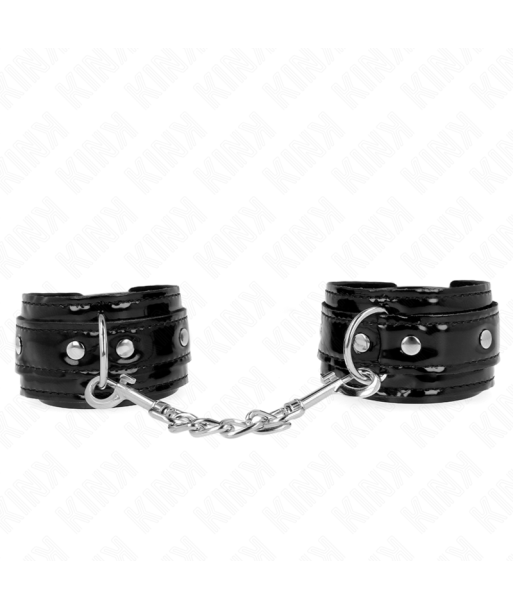 KINK - MUÑEQUERAS DE NEOPRENO BRILLANTE AJUSTABLE 17-24 CM X 4.5 CM KINK - MUÑEQUERAS DE NEOPRENO BRILLANTE AJUSTABLE 17-24 CM X 4.5 CM