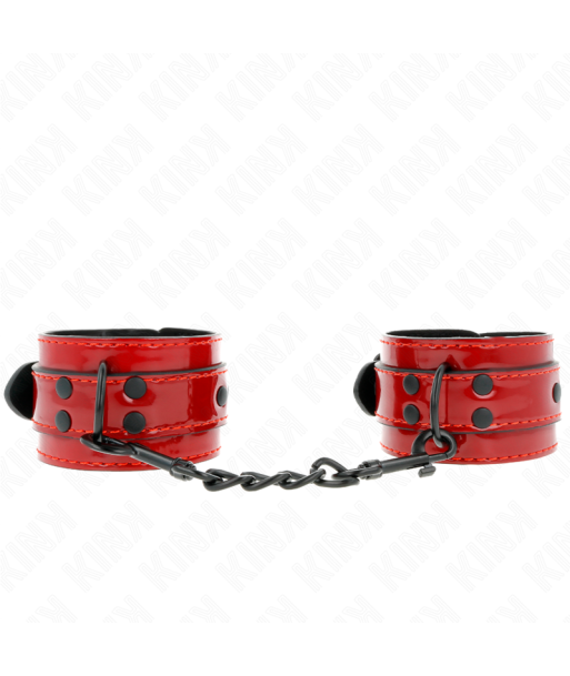 KINK - MUÑEQUERAS ROJO OSCURO 23 X 5 CM KINK - MUÑEQUERAS ROJO OSCURO 23 X 5 CM