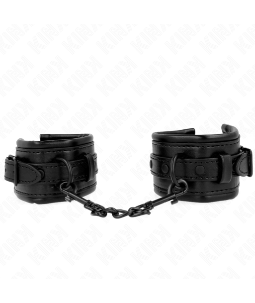KINK - MUÑEQUERAS AJUSTABLE NEGRO 20-30 CM X 6 CM KINK - MUÑEQUERAS AJUSTABLE NEGRO 20-30 CM X 6 CM