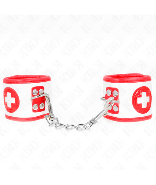 KINK - MUÑEQUERAS MINI ENFERMERA AJUSTABLE 18-23 CM X 5 CM KINK - MUÑEQUERAS MINI ENFERMERA AJUSTABLE 18-23 CM X 5 CM