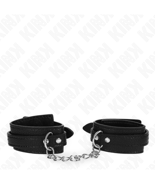 KINK - MUÑEQUERAS ESTILO SERPIENTE NEGRO AJUSTABLE 20-28 CM X 5.4 CM KINK - MUÑEQUERAS ESTILO SERPIENTE NEGRO AJUSTABLE 20-28 CM X 5.4 CM