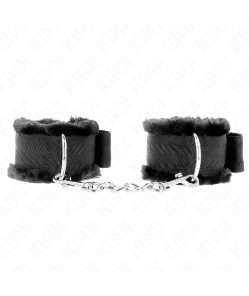 KINK - MUÑEQUERAS FORRADA NEGRO AJUSTABLE 17-31 CM X 7 CM KINK - MUÑEQUERAS FORRADA NEGRO AJUSTABLE 17-31 CM X 7 CM