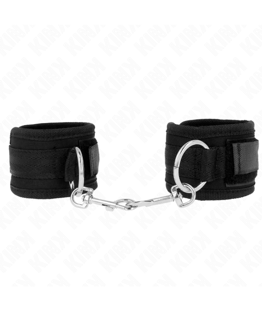 KINK - MUÑEQUERAS NEGRO AJUSTABLE 18-35 CM X 6 CM KINK - MUÑEQUERAS NEGRO AJUSTABLE 18-35 CM X 6 CM