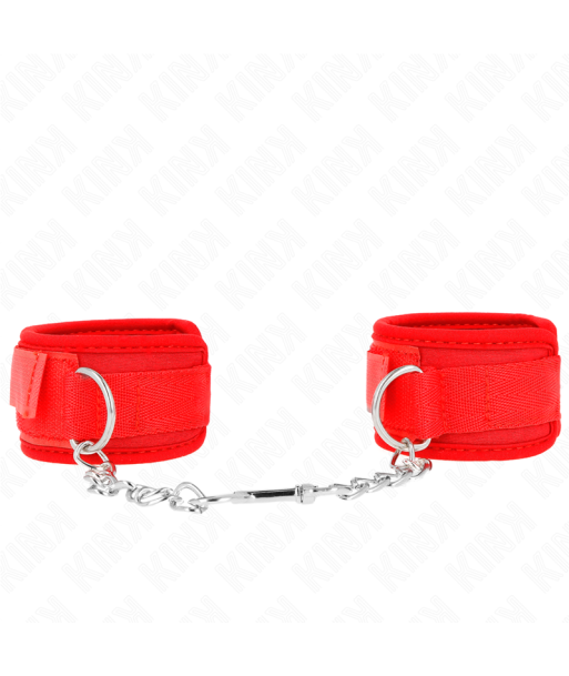 KINK - MUÑEQUERAS NEOPRENO ROJO 42 X 5 CM KINK - MUÑEQUERAS NEOPRENO ROJO 42 X 5 CM