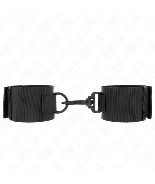 KINK - MUÑEQUERAS NYLON NEGRO KINK - MUÑEQUERAS NYLON NEGRO