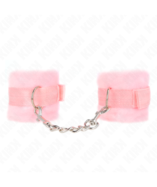 KINK - MUÑEQUERAS PARA PRINCIPIANTES ROSA 30 X 7 CM KINK - MUÑEQUERAS PARA PRINCIPIANTES ROSA 30 X 7 CM