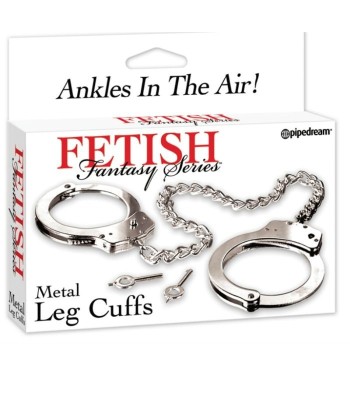 FETISH FANTASY SERIES - ESPOSAS DE METAL PARA PIERNAS