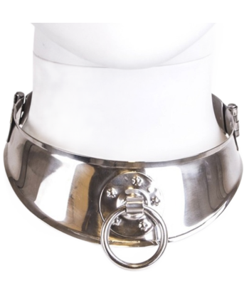 METAL HARD - COLLAR RESTRINGIDOR CON ANILLA