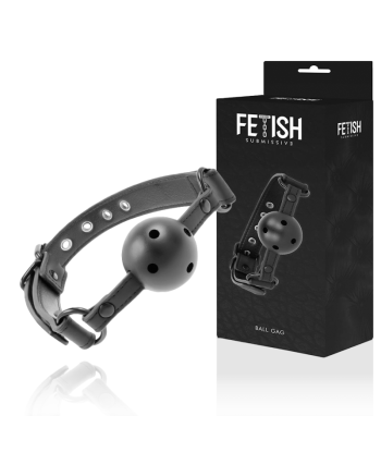 FETISH SUBMISSIVE - MORDAZA TRANSPIRABLE VEGANA