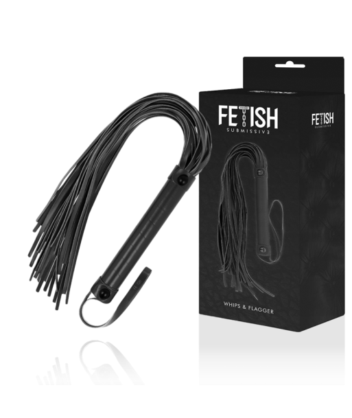 FETISH SUBMISSIVE - LÁTIGO CUERO VEGANO