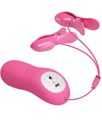 BAILE - ROMANTIC WAVE PIZAS CON VIBRACIÓN Y ELECTROSHOCK FUCSIA