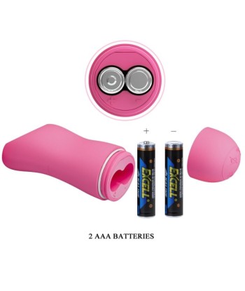 BAILE - ROMANTIC WAVE PIZAS CON VIBRACIÓN Y ELECTROSHOCK FUCSIA