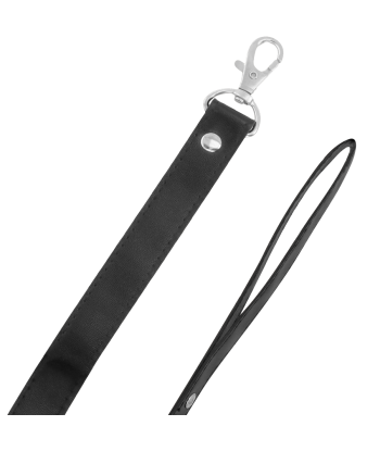 DARKNESS - COLLAR DE POSTURA CON CADENA LEATHER