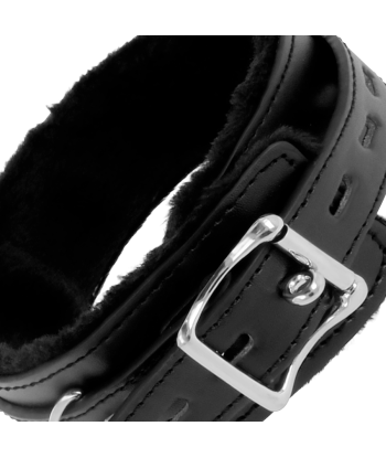 DARKNESS - COLLAR CONFORTABLE DE POSTURA CON CADENA LEATHER