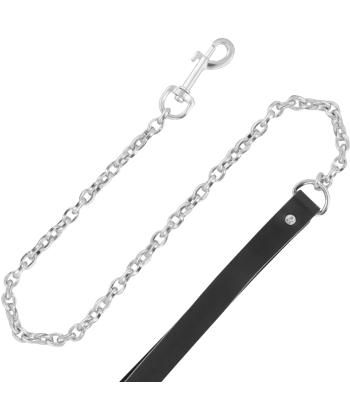 DARKNESS - COLLAR LEATHER CON CORREA ALTA CALIDAD