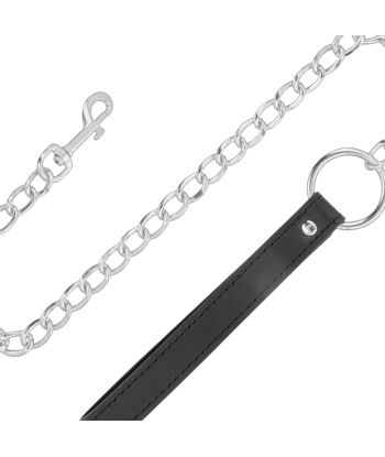 DARKNESS - COLLAR CON CADENA SOFT LEATHER