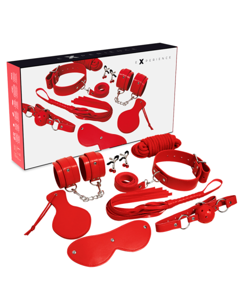 EXPERIENCE - BDSM FETISH KIT SERIE RED EXPERIENCE - BDSM FETISH KIT SERIE RED