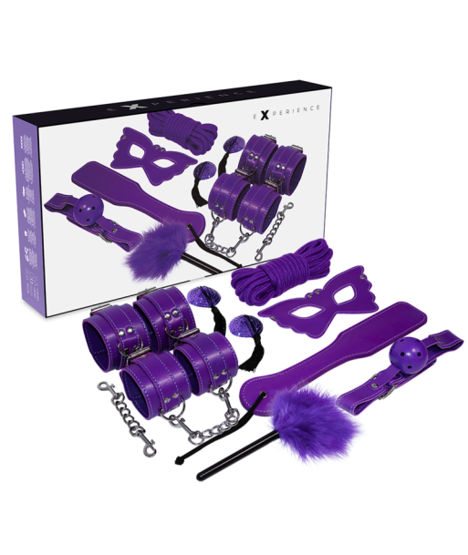 EXPERIENCE - BDSM FETISH KIT SERIE PURPLE EXPERIENCE - BDSM FETISH KIT SERIE PURPLE