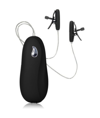 CALEXOTICS - PINZAS CON VIBRACIÓN NEGRO