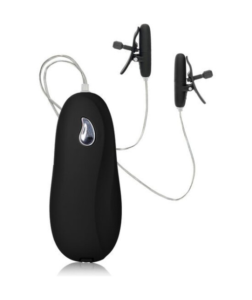 CALEXOTICS - PINZAS CON VIBRACIÓN NEGRO