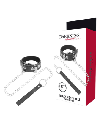 DARKNESS - ANILLA PENE CON CORREA