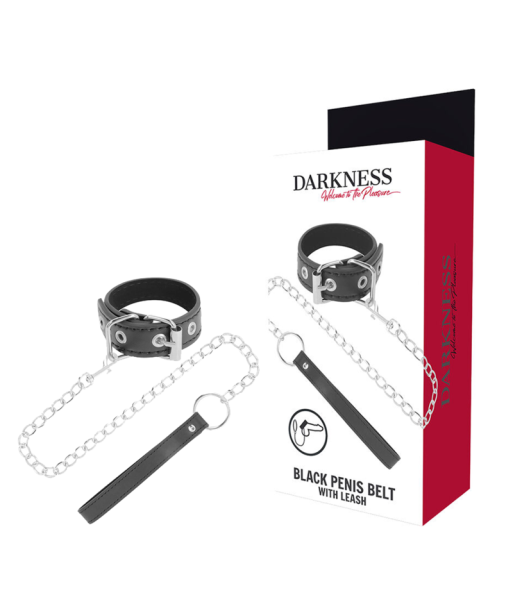 DARKNESS - ANILLA PENE CON CORREA DARKNESS - ANILLA PENE CON CORREA