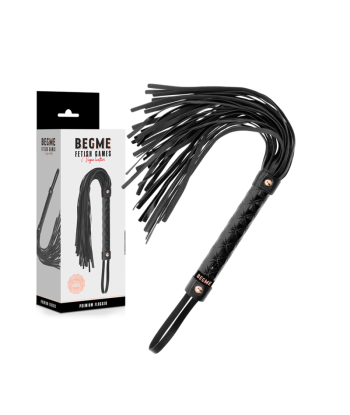 BEGME - BLACK EDITION LÁTIGO CUERO VEGANO