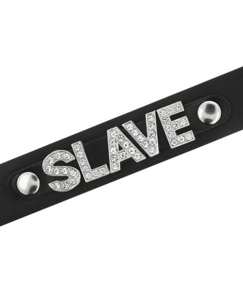 COQUETTE CHIC DESIRE - CHOKER CUERO VEGANO SLAVE