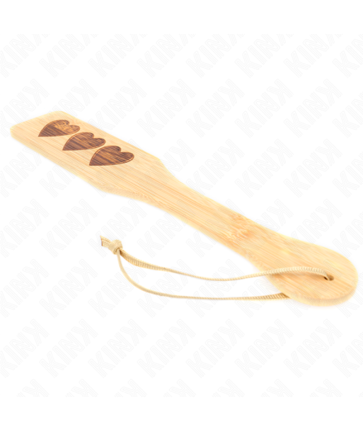 KINK - PALA DE BAMBÚ DISEÑO CORAZÓN 32 X 5.5 CM