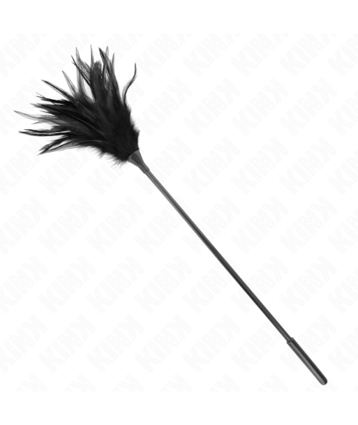 KINK - PLUMAS MÚLTIPLES PARA COSQUILLAS NEGRO 45 CM KINK - PLUMAS MÚLTIPLES PARA COSQUILLAS NEGRO 45 CM