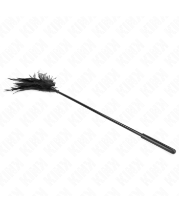 KINK - PLUMAS MÚLTIPLES PARA COSQUILLAS NEGRO 45 CM