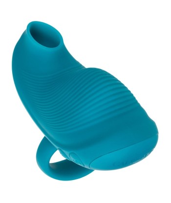 CALEXOTICS - ENVY MASAJEADOR DE BOLA RODANTE 7 VIBRACIONES AZUL